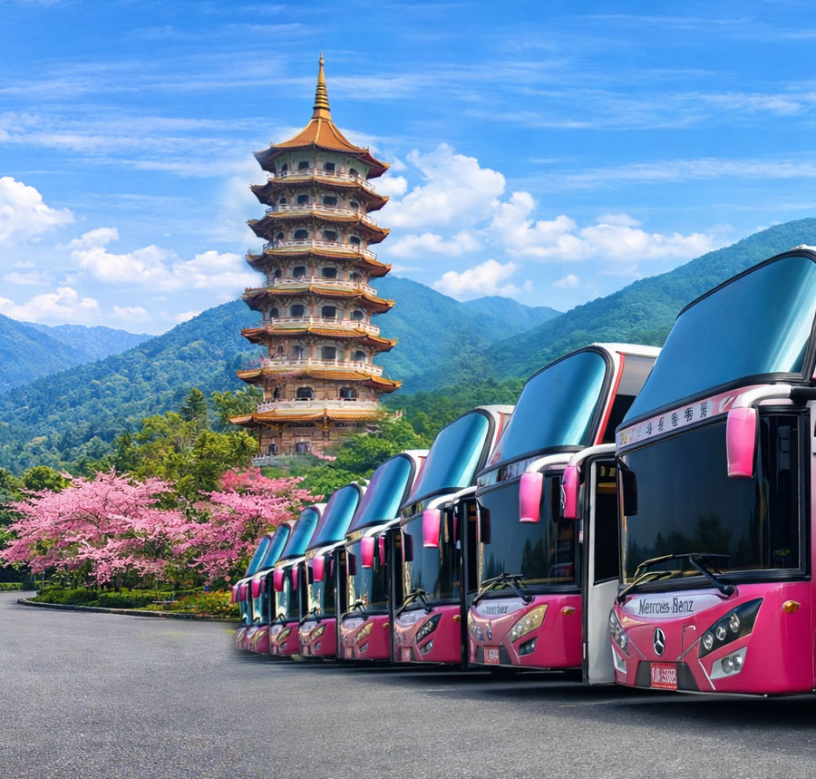 台北/桃園/新北三排椅遊覽車出租